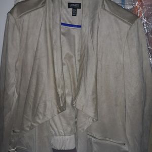 Jones New York tan jacket